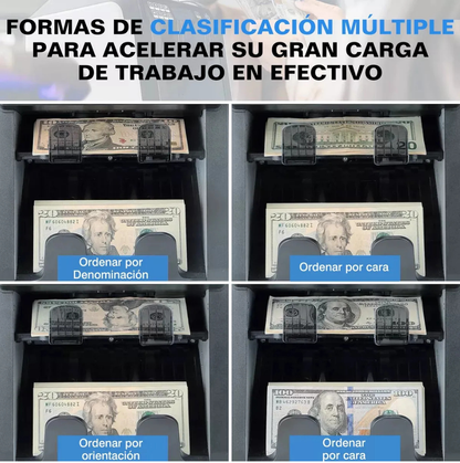 Contadora de billetes Multidivisas Profesional